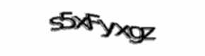 Security check image, please type the characters shown